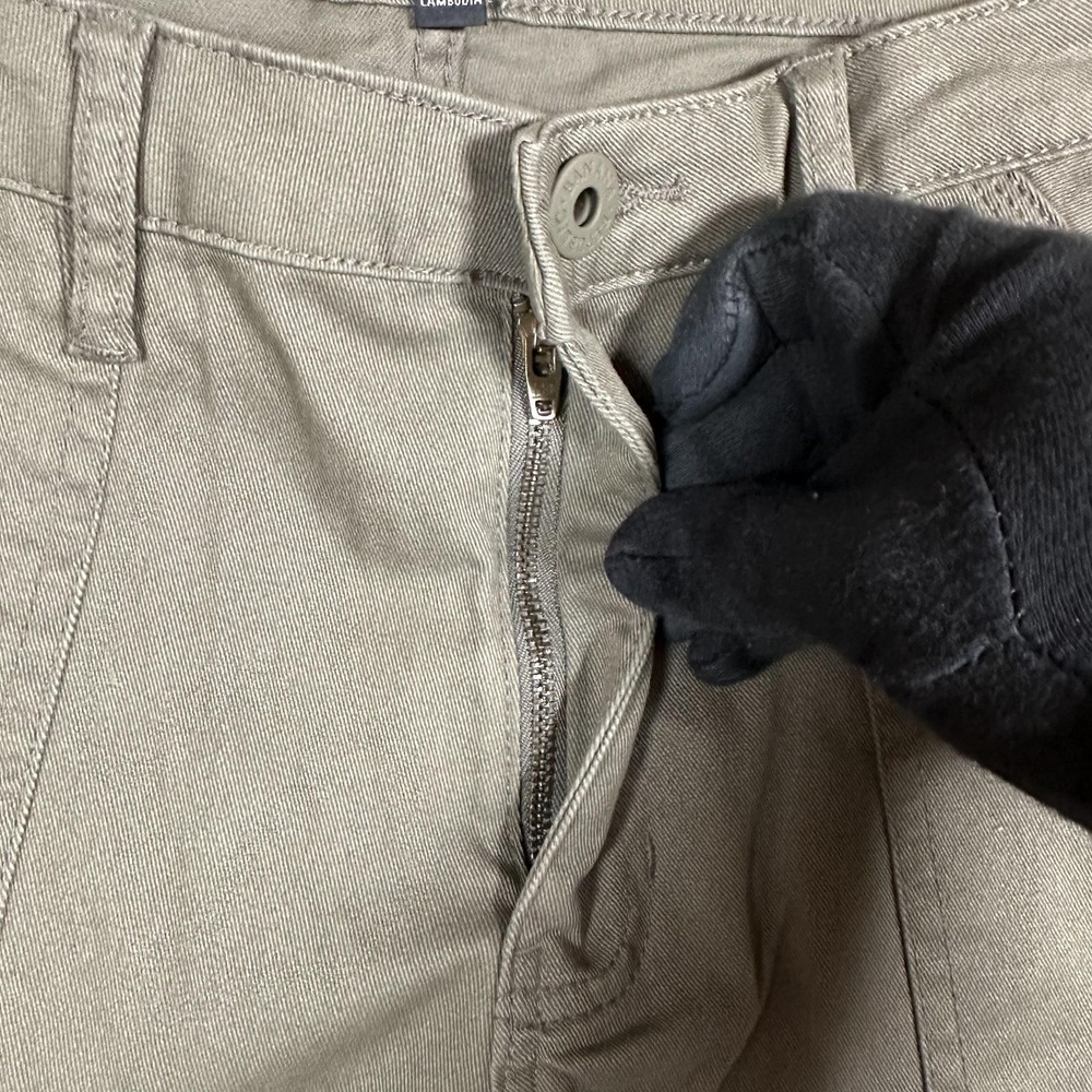 NWT Banana Republic Pants Womens 14 High Rise Twill Stretch Casual Cotton Blend - Picture 10 of 12